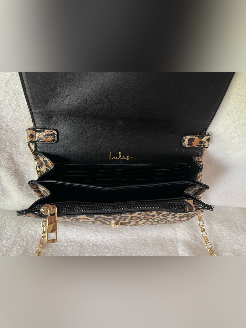 Lulus Talliah Leopard Print Wallet Clutch - Picture 8 of 13